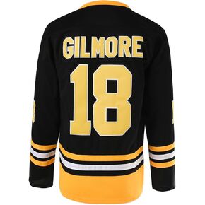 #18 Jersey Boston Adam Sandler 1996 Movie Ice Hockey Jersey, 90S Hip Hop Stitched Shirt for Party S-3XL
