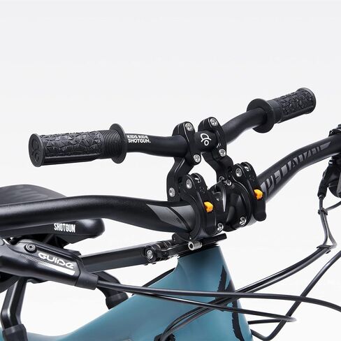 ملحق مقود الدراجة للأطفال MTB للأطفال | ملحق لمقعد الأطفال للدراجة الجبلية Shotgun | سهولة التركيب والإزالة (مقود دراجة الأطفال الاحترافي) in Kuwait