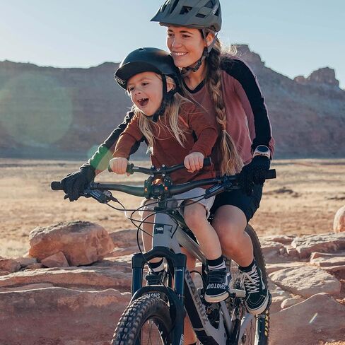 ملحق مقود الدراجة للأطفال MTB للأطفال | ملحق لمقعد الأطفال للدراجة الجبلية Shotgun | سهولة التركيب والإزالة (مقود دراجة الأطفال الاحترافي) in Kuwait