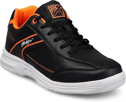 KR Strikeforce Flyer Lite Black/Orange Men's Bowling Shoe in Saudi Arabia