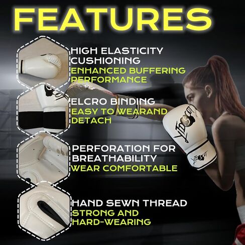 Boxing Gloves for Men, Heavy Bag Workout Boxing Gloves, Sparring Training Fighting Gloves for Boxing Kickboxing Punching Bag Muay Thai MMA in Saudi Arabia