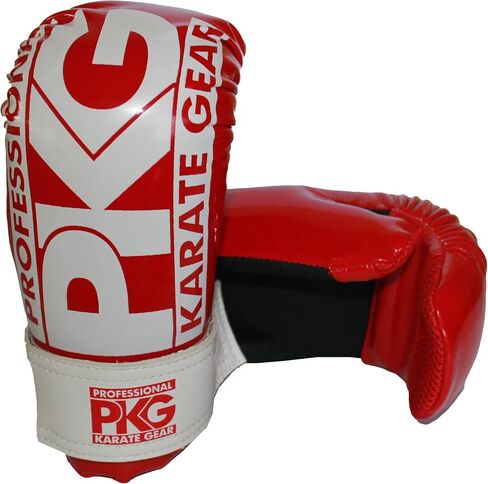 Open Hand Glove | Point Sparring | Sport Karate | Cardio Kickboxing | Bag Gloves | Red/White in Saudi Arabia
