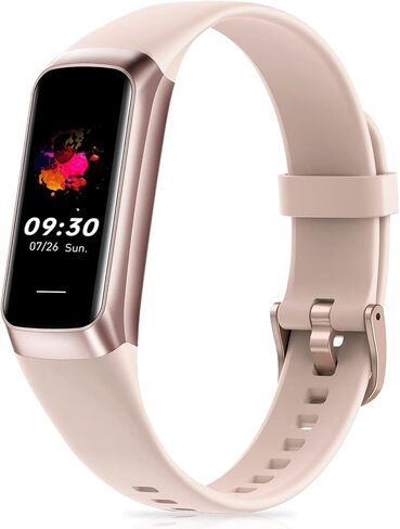 Fitness Tracker with 24/7 Heart Rate, Blood Oxygen Blood Pressure Sleep Monitor, Activity Trackers 5 ATM Waterproof,Step Calorie Counter Pedometer Health Smart Watch for Women Men Bordeaux in Saudi Arabia