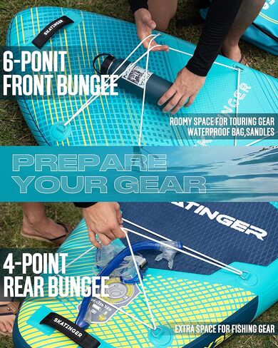 11'6×35" Super Wide Inflatable Stand Up Paddle Board, Ultra Stable Wide SUP for 2+1 People/Family/Big Size w/Shoulder Strap, 100L Backpack, All-Round Sup Board, US Fin in Saudi Arabia