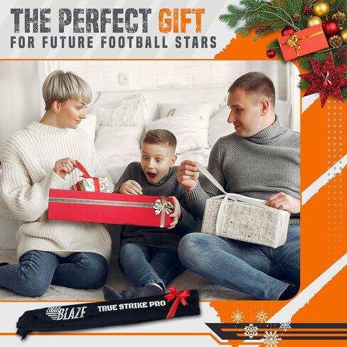 True Strike Pro Football Kicking Tee - Ultimate Football Tee Compatible with All Ball Sizes, Bonus Goal Kicking Tracker, Field Goal Football Holder in Kuwait