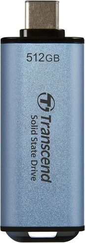 محرك الأقراص الصلبة الخارجي Transcend TS2TESD300C سعة 2 تيرابايت، USB من النوع C، بسرعات تصل إلى 1,050 ميجابايت/ثانية in Saudi Arabia