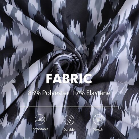 ECUPPER Women Plus Size Tankini Swimsuits Two Piece Swim Dress Modest Skirt Bathing Suit Adjustable Straps Swim Top with Shorts Green 2XL in Kuwait