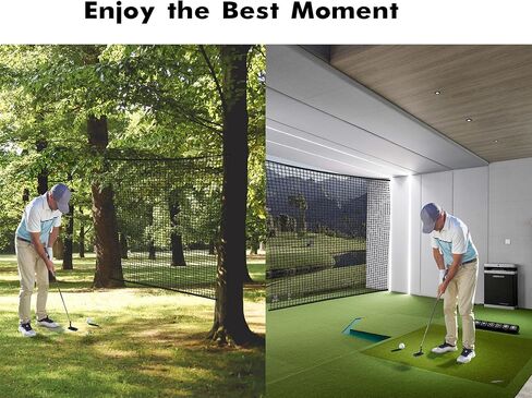 Golf Nets for Backyard Driving, Golf Net for Practice Barrier Net, Sports Netting for Hitting Golf, Baseball, Hockey, Soccer, Pitching Simulators in Saudi Arabia