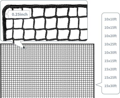 Golf Nets for Backyard Driving, Golf Net for Practice Barrier Net, Sports Netting for Hitting Golf, Baseball, Hockey, Soccer, Pitching Simulators in Saudi Arabia