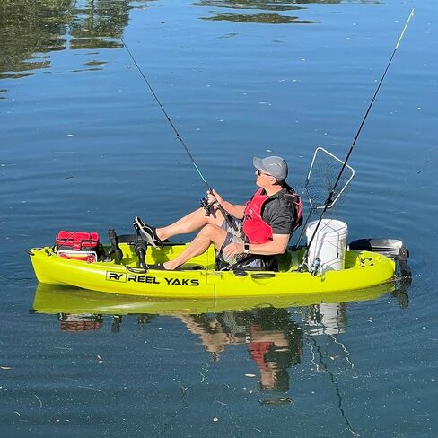9.5ft Raptor Modular Propeller Drive Fishing Kayak, 380 lbs Capacity, Super Lightweight, Easy to Store/Carry in Saudi Arabia