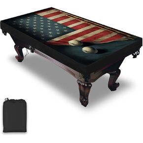Pool Table Cover, Waterproof & Dustproof Outdoor/Indoor Polyester Taffeta Cloth Table