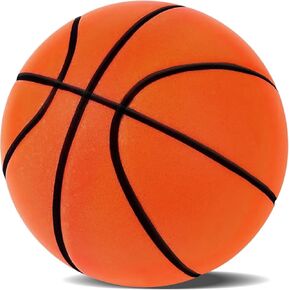 Material Upgraded Silent Basketball, 2025 New Dribble Dream Silent Basketball,The Handleshh Silent Basketball Dribbling Indoor, Foam Basketball Indoor Training Quiet Ball