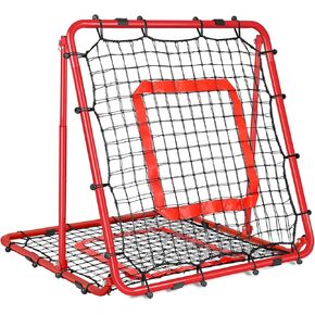 Baseball and Softball Rebounder Net,Baseball Rebounder,Volleyball Rebounder,Pitch Back Net,Multi-Sport Training Rebound Screen,with Pitching Target,Easy Adjustable Angles