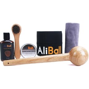 Baseball Glove Break in Kit, Includes Glove Mallet, Glove Oil, Conditioner, Wrap, Brush, Cloth, Glove Break in