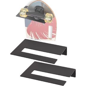 Skateboard Wall Mount Holder for Any Type of Skateboards, Includes Hardware