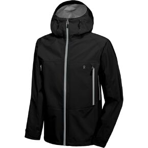 Little Donkey Andy Men's High-performance 3L Hard Shell Waterproof Rain Jacket Breathable Rain Gear for Hiking,Travelling