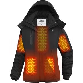 Heated Jacket for Women with Rechargeable Battery Pack Included, Graphene Heating