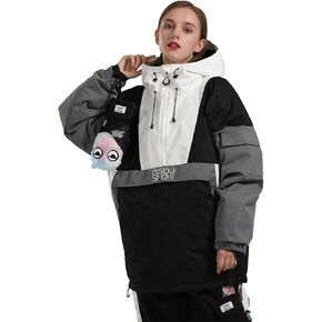 GSOU SNOW Women Ski Jacket Snow Coat Waterproof Windproof Snowboarding Jacket Coat Insulated Warm Winter in Kuwait