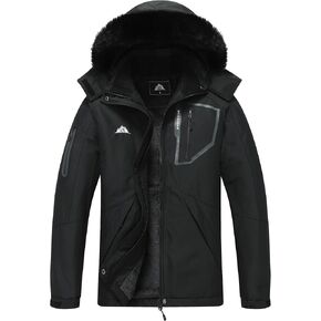 MOERDENG Women's Waterproof Snow Ski Jacket Warm Winter Coat Insulated Snowboarding Jacket Mountain Hiking Winter Jacket in Kuwait