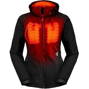 Gerbing Women's Torrid 2.0 Softshell Heated Jacket – 7V Battery Powered Heated Clothing – Winter Sports, Camping, Hunting