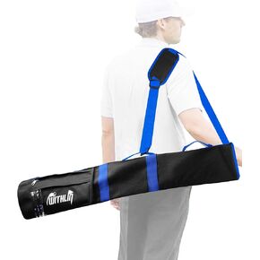 prowithlin Golf Bag, Portable Golf Travel Bag, Small Golf Bag for A Few Clubs, Par 3 Golf Bags for Men, Golf Carry Bag Lightweight for Short Course, Golf Accessories Golf Gifts for Men, Nylon