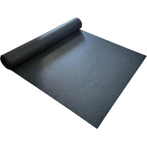 Rubber King Multi-Purpose Exercise Mat - 100% Recycled Thick Rubber Mat for Home Gym Flooring, Non-Slip, Low-Odor Durable Workout Mat for Indoor/Outdoor, Shoe-Friendly