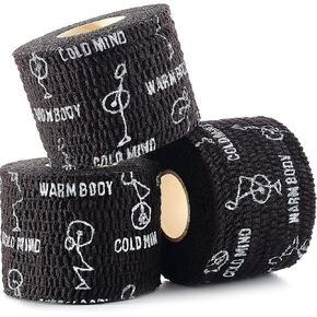 WARM BODY COLD MIND Premium Lifting Thumb Tape for Olympic Weightlifting - Hook Grip Tape for Powerlifting, Cross Training, Gym Tape, Workout, Weight Lifting Tape, Athletic Finger Wrap