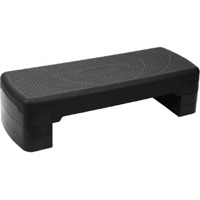 BalanceFrom Aerobic Exercise Step Platform with Raisers, Home & Gym Workout Stepper