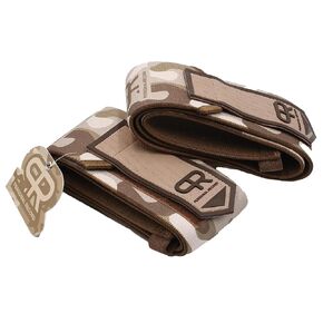 Elbow Wraps for Weightlifting - Heavy Duty Construction, 25% More Elasticity, Reinforced Stitching, Extra Wide Fastener, Easy to Adjust, (Digital Green Camo)