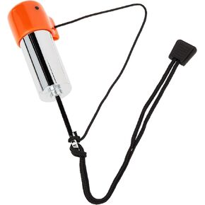 Scuba Choice Scuba Diving Safety Tank Rattle Stick Signal Bell, Orange – Loud Underwater Sound, 4.75" Compact Design, Noise-Free Storage Cover, Ideal for Scuba & Snorkeling