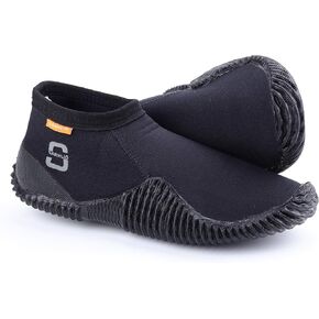 Neoprene Dive Boots 3mm with Anti-Slip Rubber Sole for Scuba Diving Snorkeling Kayaking Wakeboarding Beach Sports 1 Pair