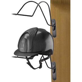 Wall Mounted Equestrian Helmet Rack,Metal Helmet Holder for Motorcycle Bike Baseball Helmet