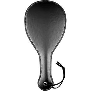 Riding Crop Leather Horse Whip for Equestrian Sports Costume Accessories Round Black 10.6 inch