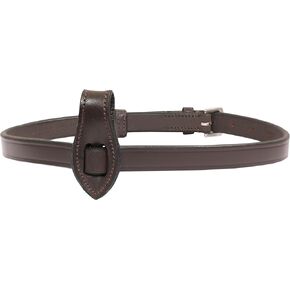 Exion Horse Flash Attachment for English Bridle | Genuine Leather Replacement Flash Strap