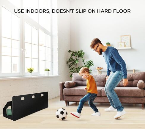 Soccer Rebounder Board Soccer Wall Kick Back Trainer with 2 Rebound Angles for Ball Passing and Bounce Back Training in Kuwait