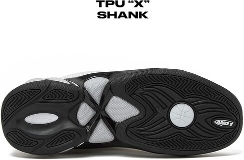 AND1 Mad Game Pro Mens Basketball Shoes, Basketball Shoes Men, Retro Leather Athletic Sports Sneakers in Saudi Arabia