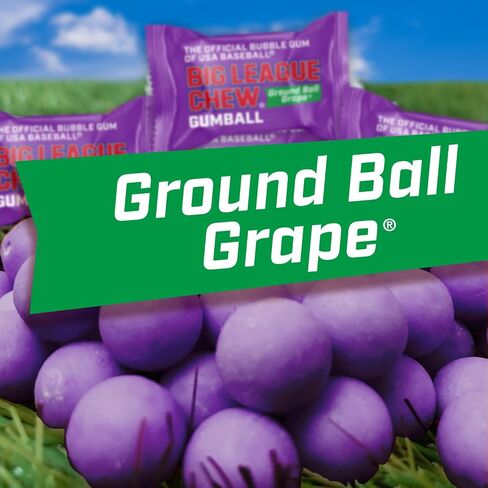 Big League Chew Outta Here العلكة الأصلية - نكهة ملعب البيسبول الكلاسيكية | مثالية لألعاب البيسبول والفرق والامتيازات والحفلات والمزيد | حزمة من 12 كيسًا (2.12 أونصة لكل منها) in Saudi Arabia