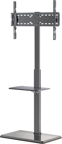 Universal Swivel Floor TV Stand,TV Floor Mount Stand with Power Outlet for 32-75 inch TV up to 110 lbs, Swivel and Height Adjustable Tall TV Stand for Bedroom,Office(TCP01-M-A01) in Saudi Arabia