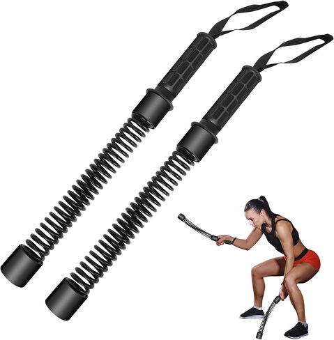 Ropeless Battle Ropes – 2 Pack Portable Effective Heavy Ropes for Home Gym and Workout Exercise Rope Battle Ropes for Home Training Ropes for Working Out Weighted in Saudi Arabia