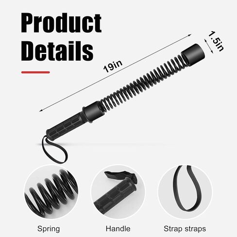 Ropeless Battle Ropes – 2 Pack Portable Effective Heavy Ropes for Home Gym and Workout Exercise Rope Battle Ropes for Home Training Ropes for Working Out Weighted in Saudi Arabia