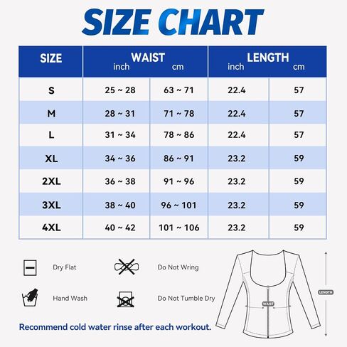 MATKAO Sauna Suit for Women Weight Loss Sauna Shirt for Women Sweat Suit Waist Trainer Vest Fitness Body Shaper Zipper in Saudi Arabia