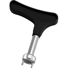 Golf Spike Wrench, Professional Golf Spike Removal Tool, Durable Golf Spike Tool for Golf Shoes, Two Pin Universal Golf Shoe Spike Wrench