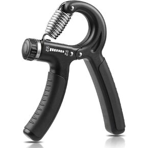 NIYIKOW Grip Strength Trainer, Hand Grip Strengthener, Adjustable Resistance 22-132Lbs (10-60kg), Forearm Strengthener, Perfect for Musicians Athletes