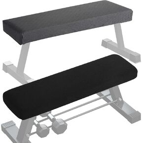 2 Pcs Weight Bench Covers, Sit-up Bench Cover, Protective Cover for Workout Bench, Sit-up Board, Weight Bench, Protect Fitness Bench from Scratches and Pet Damage