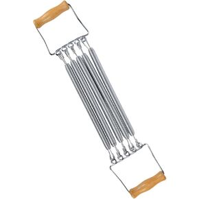 Spring Chest Expander, Chest Expander, Home Adjustable Nonslip Handle Wood Handle for Home Workouts Pilates Physical Therapy for Youth and Adults