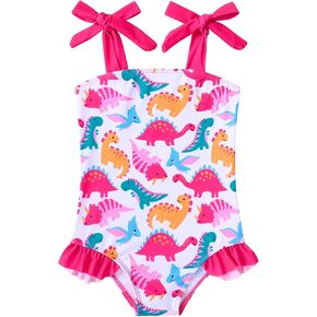 Vieille Toddler Girls Swimsuits Ruffle Bathing Suits One Piece Swimwear 2-6T in Saudi Arabia