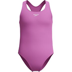 Speedo Girls' Swimsuit One Piece Closed Racerback