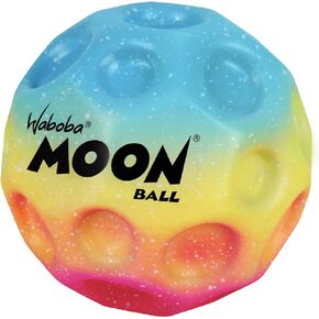 Waboba Moon Ball Gradient Hyper Bouncy Ball - All Ages Extreme Bounce and Fun - Super High Bouncing Ball Perfect for Active Play and Outdoor Games - Rainbow