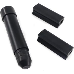 Transom Rubber Support and Motor Lock for Boat Outboards and Stern Drives with 3 Rams Trim and Tilt Black