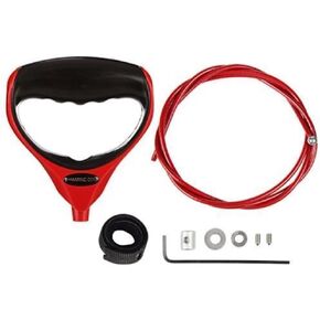 T-H Marine GFH-1R-DP G-Force Handle Patented Trolling Motor Replacement Lift and Release Cord, Red, Small